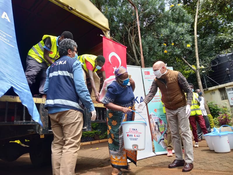 Turkish agency distributes food, aid in Kenya’s capital