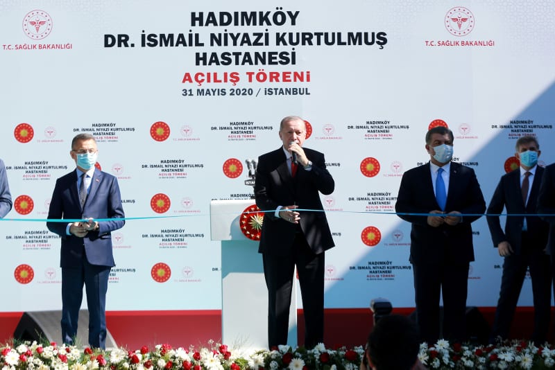 Turkey opens one more emergency hospital in Istanbul amid pandemic