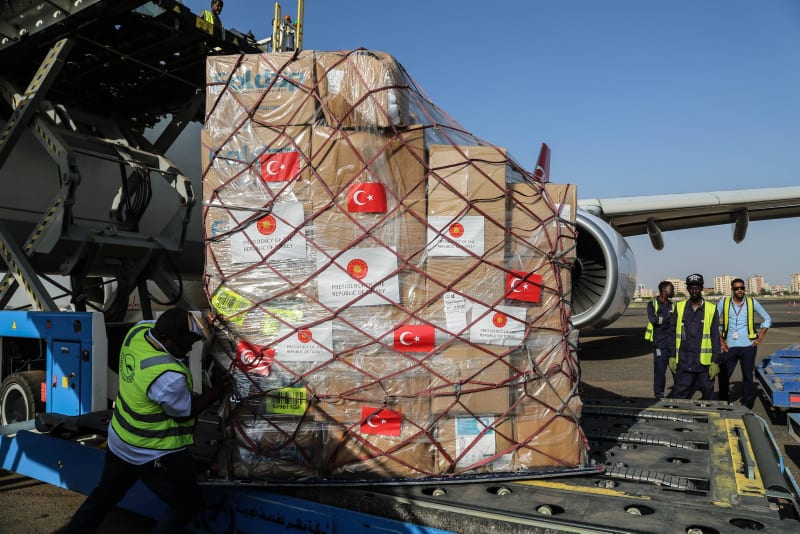 Turkey sends medical aid to Sudan amid pandemic