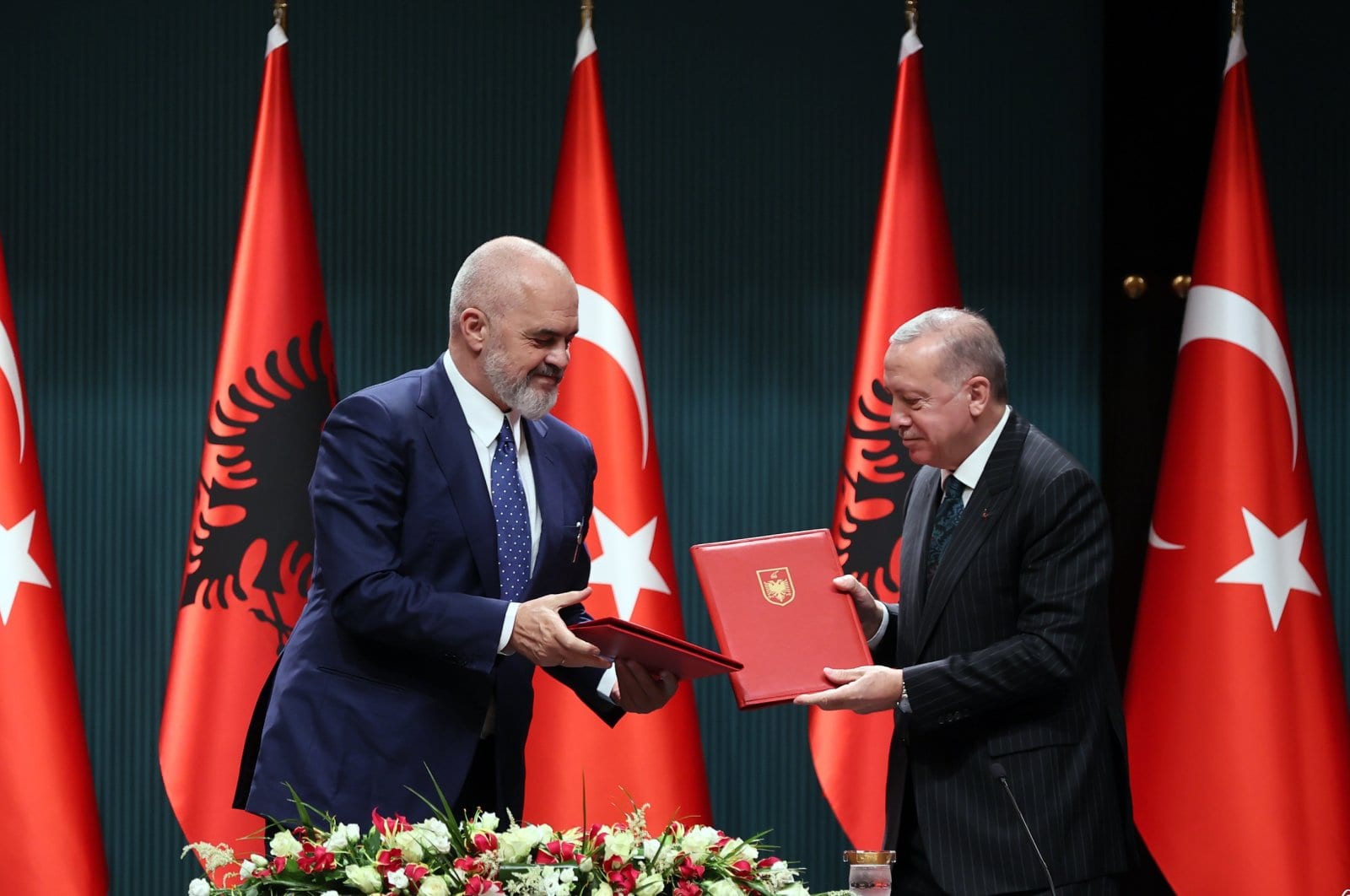 Turkey, Albania sign deal to upgrade bilateral ties to strategic partnership level