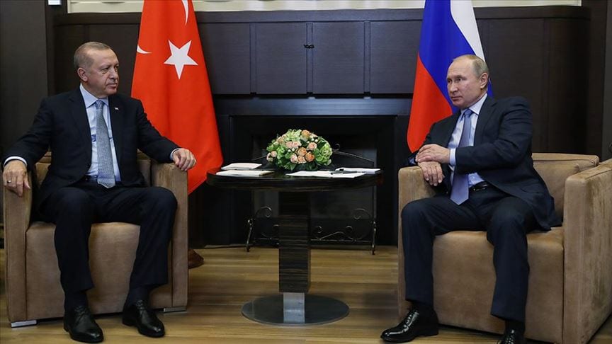 Putin informs Erdoğan about Moscow&#8217;s trilateral meeting over Nagorno-Karabakh