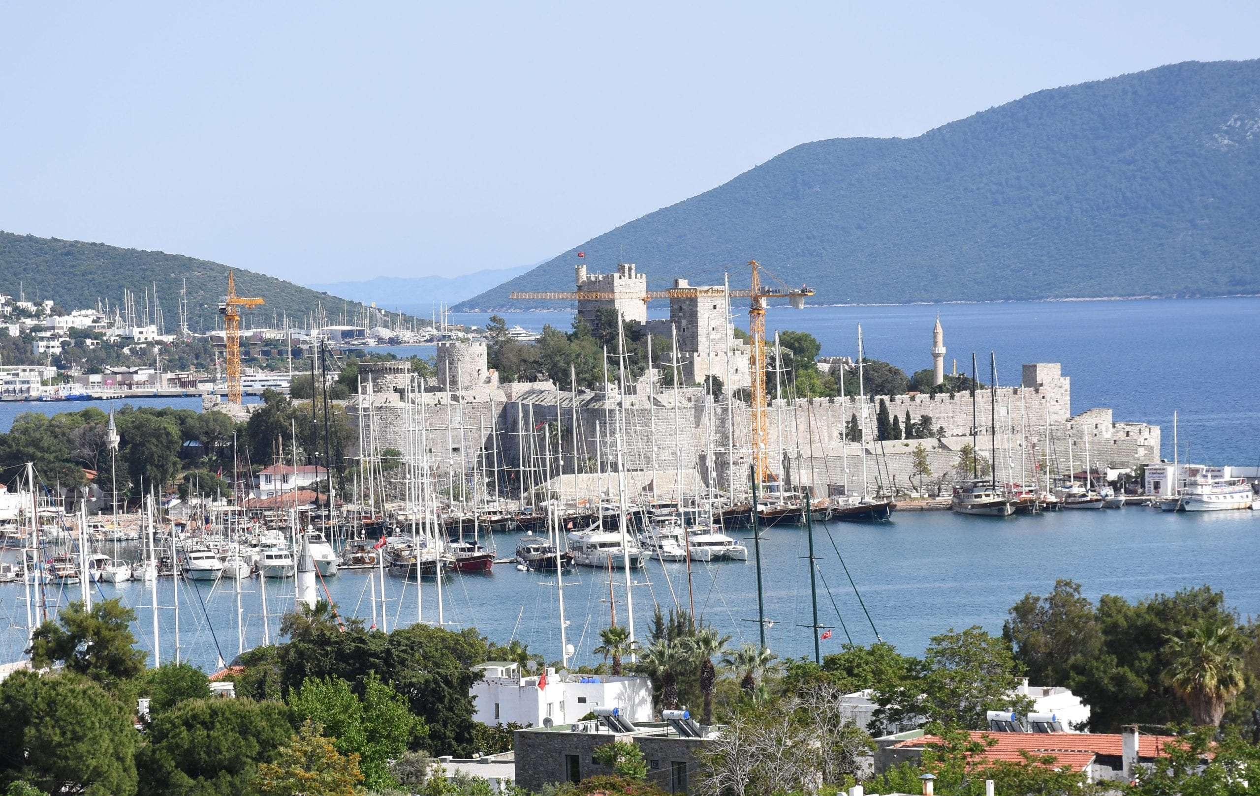 Hotels in Turkey’s Bodrum prepare for the upcoming summer season