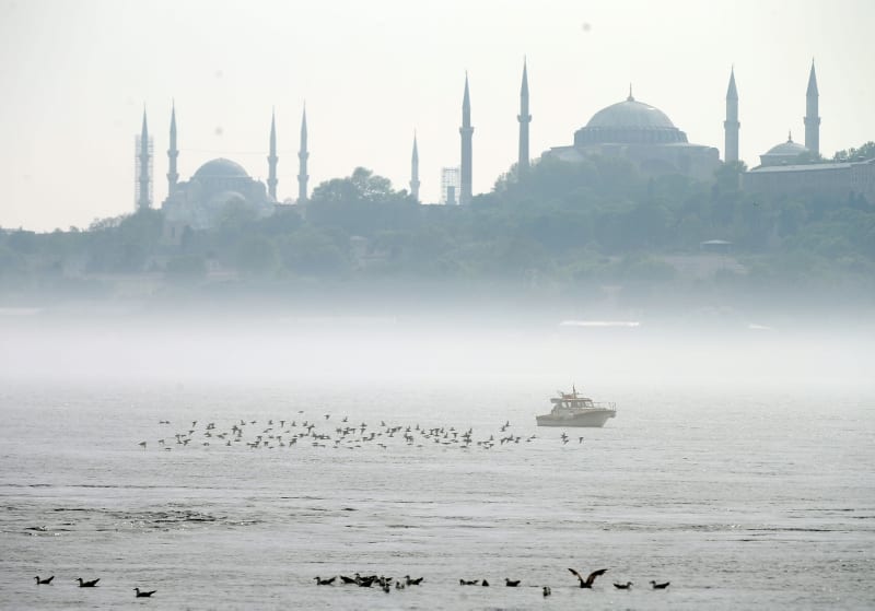 Уровень загрязнения воздуха в Стамбуле значительно снизился