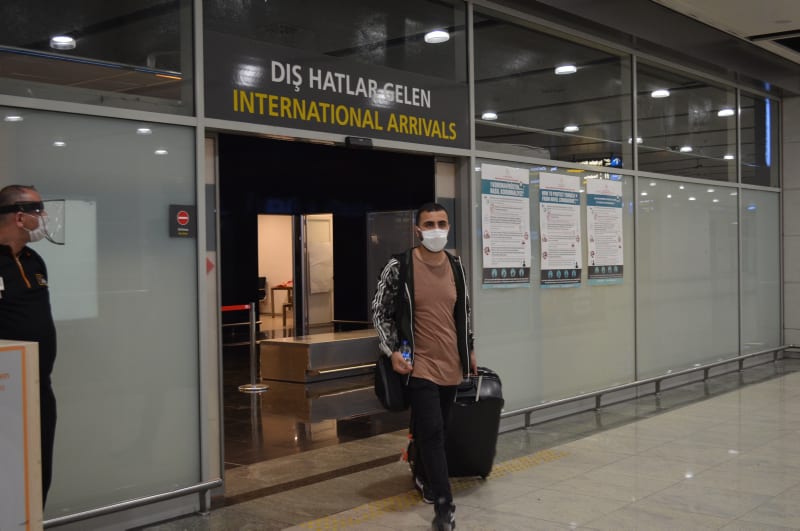 International flights restart in Istanbul Airport