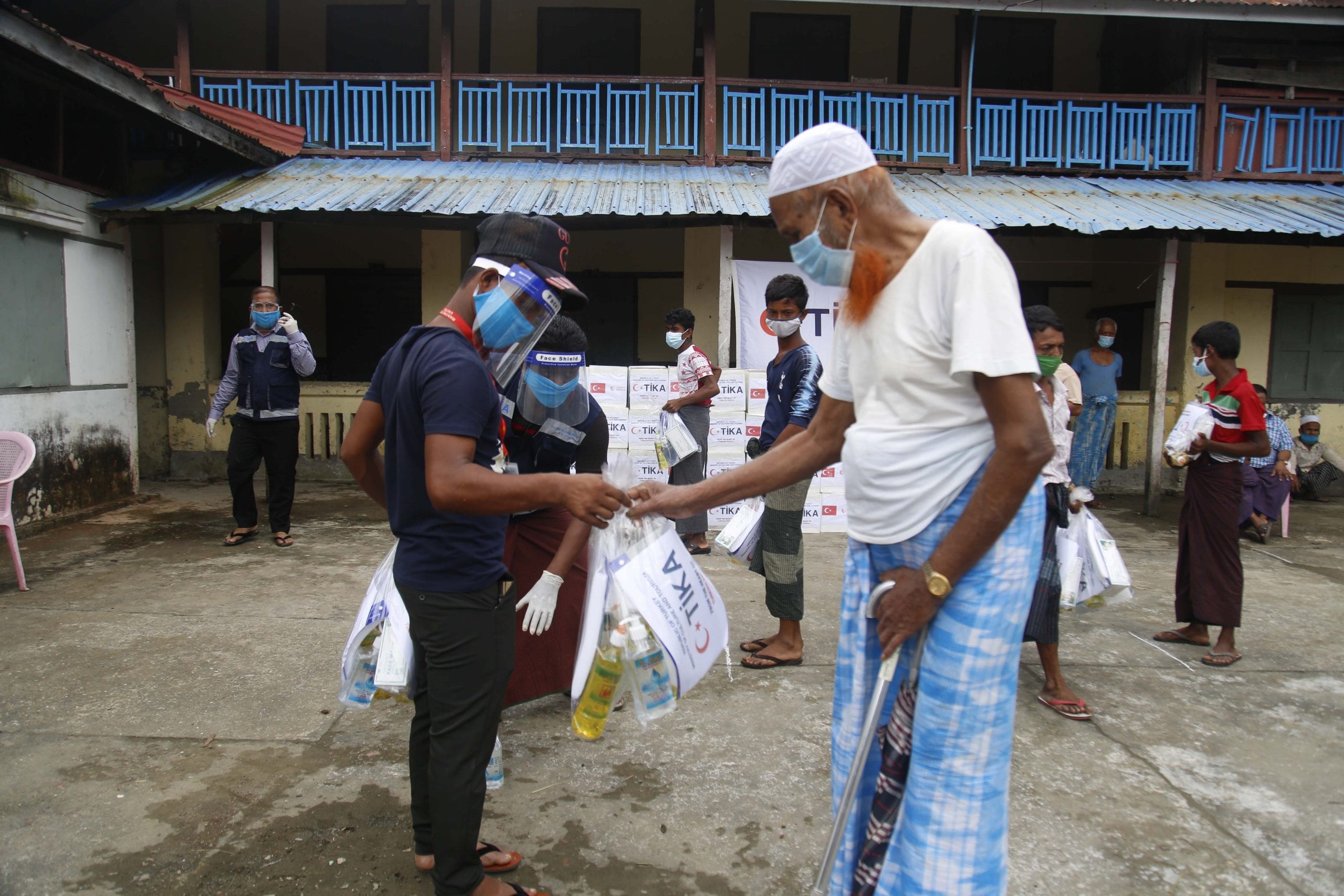 TIKA delivers aid to Rakhine state to fight COVID-19