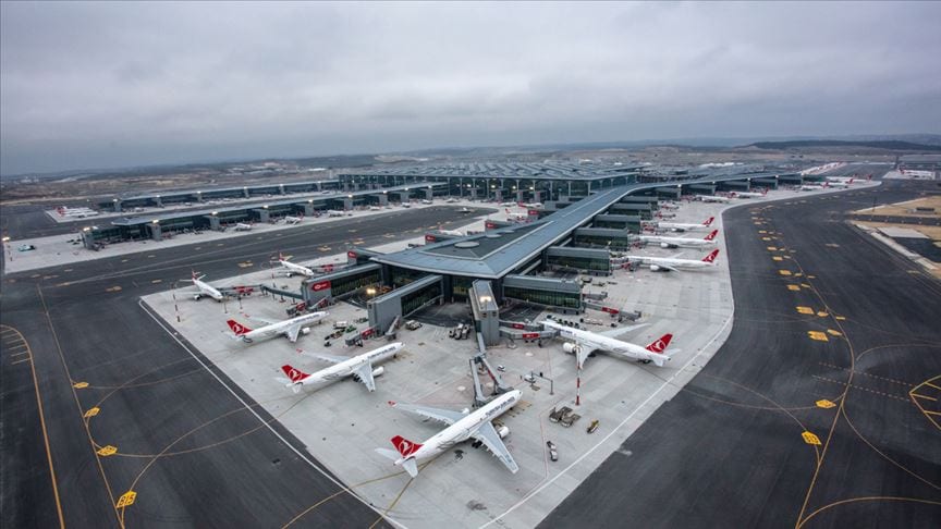 В августе пассажиропоток аэропортов Турции составил около 9,5 миллиона человек