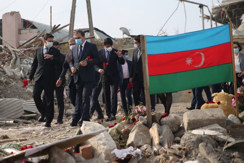 YTB chair visits Azerbaijan to show support amid conflict over the occupied region of Nagorno-Karabakh