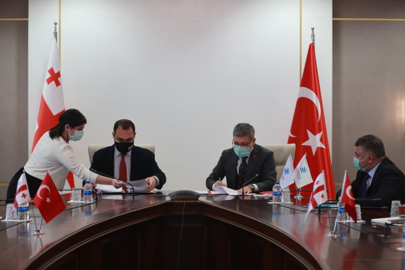 Дочерняя компания мин. здравоохранения Турции подписала протокол о сотрудничестве с Грузией