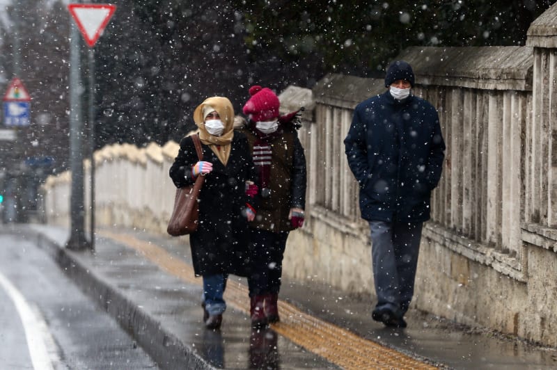 Turkey&#8217;s Istanbul is expected to succumb to cold temperatures