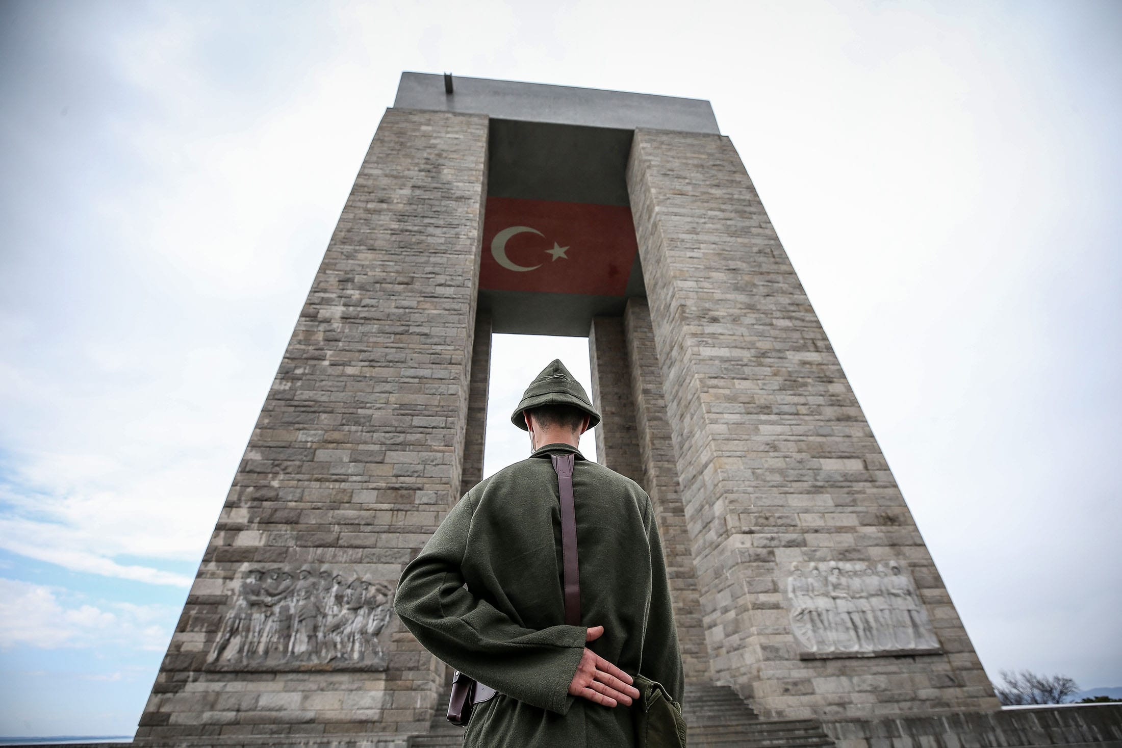 В Турции почтили память погибших солдат впри битве в Чанаккале