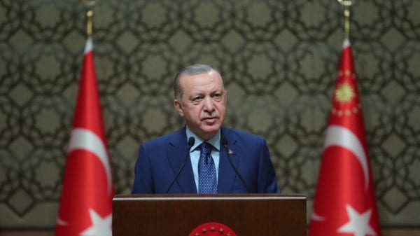 Эрдоган обсуждает региональные вопросы с премьер-министром Италии Драги