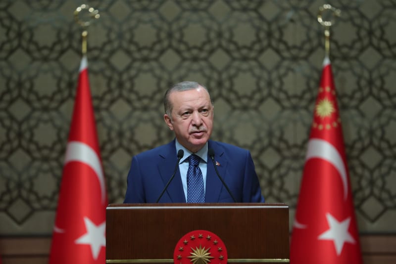 Эрдоган обсуждает региональные вопросы с премьер-министром Италии Драги