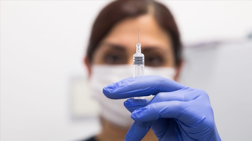 Turkey administered a total of 877,335 COVID-19 vaccine jabs over the past day