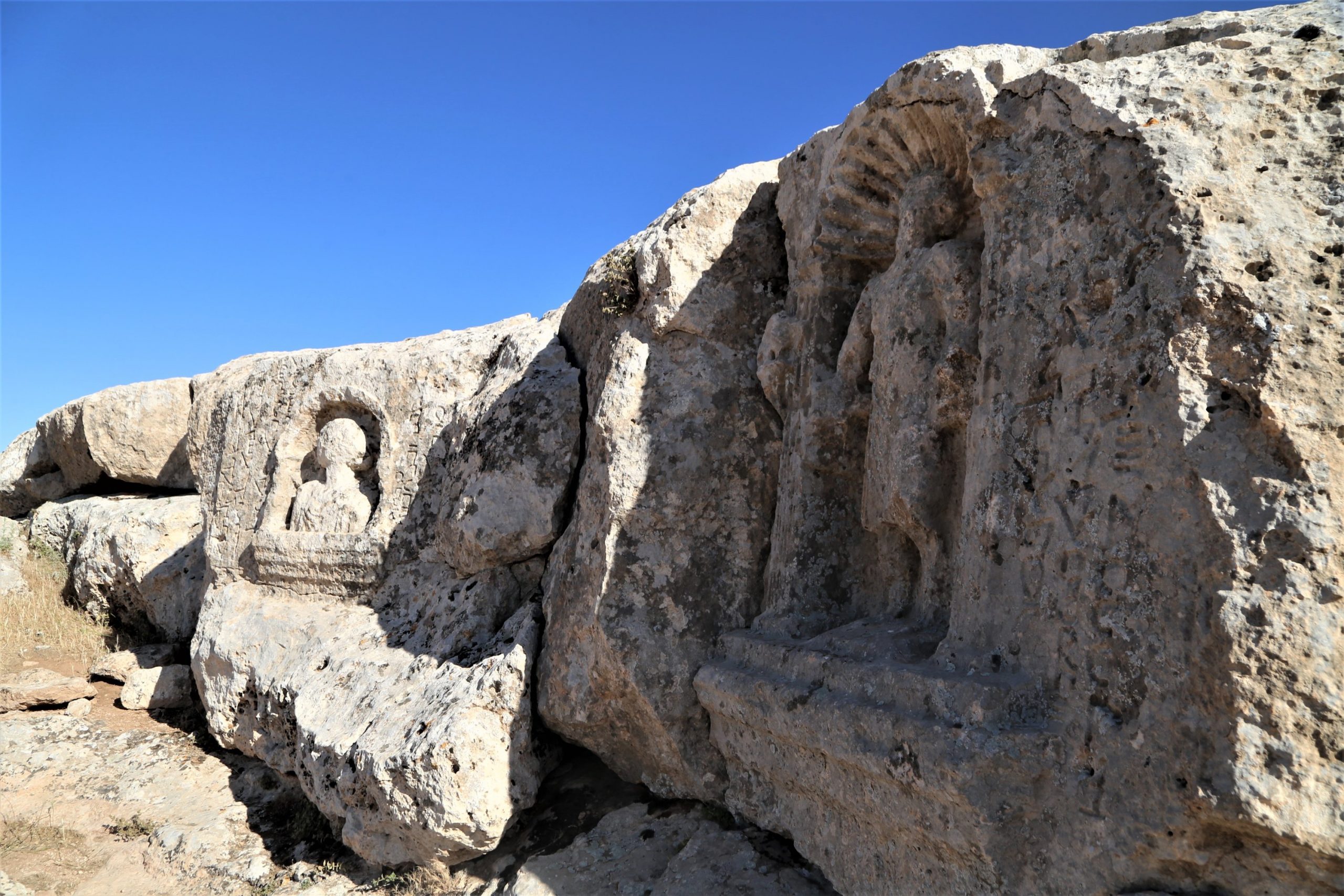 The ancient city of Soğmatar in southeastern Turkey