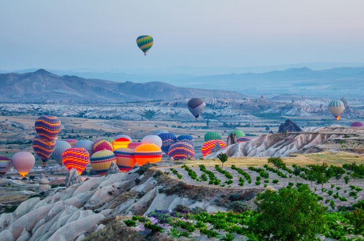 More than 850 thousand tourists visited Cappadocia in 7 months