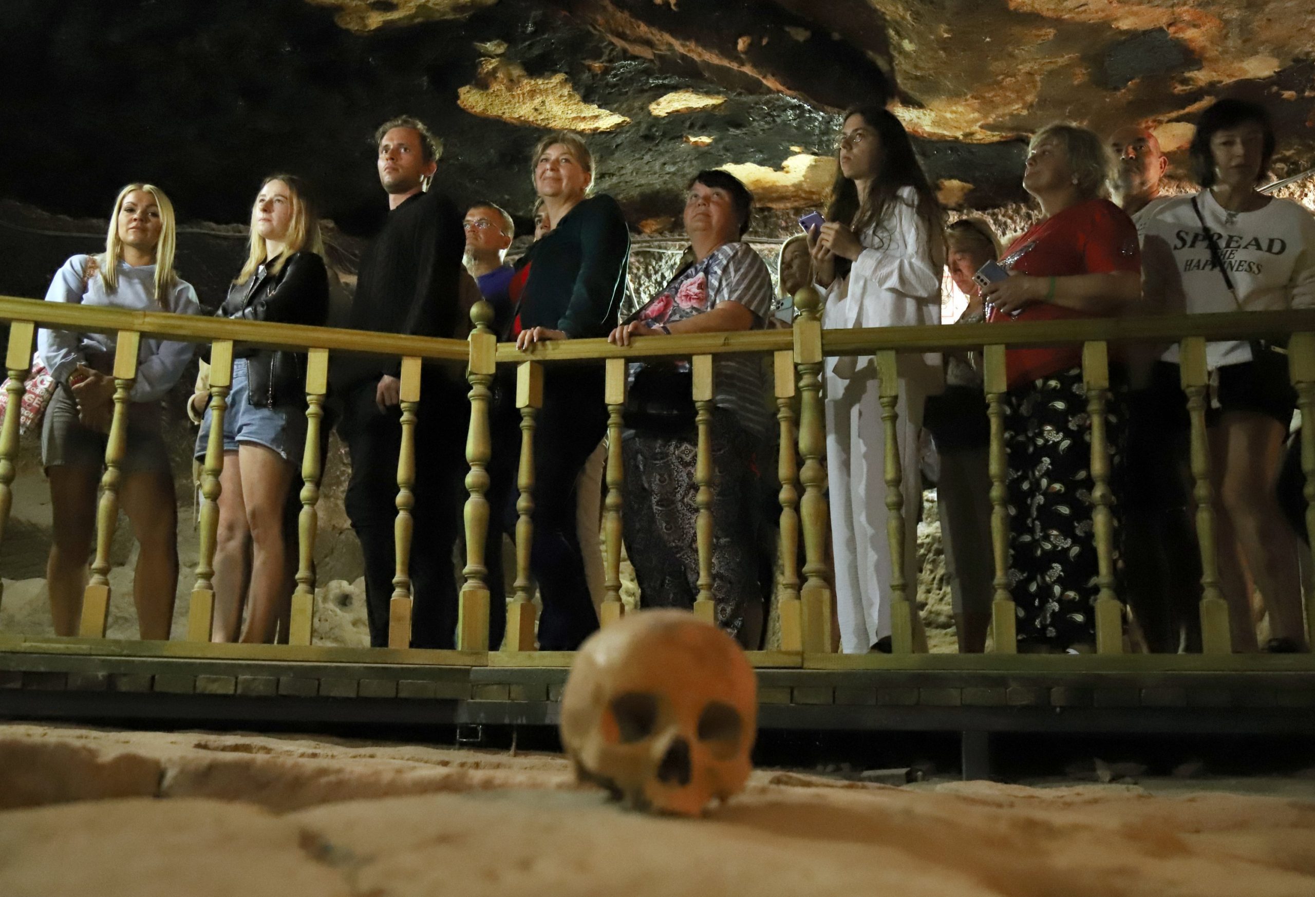 Ancient underground city in central Turkey dazzles visitors