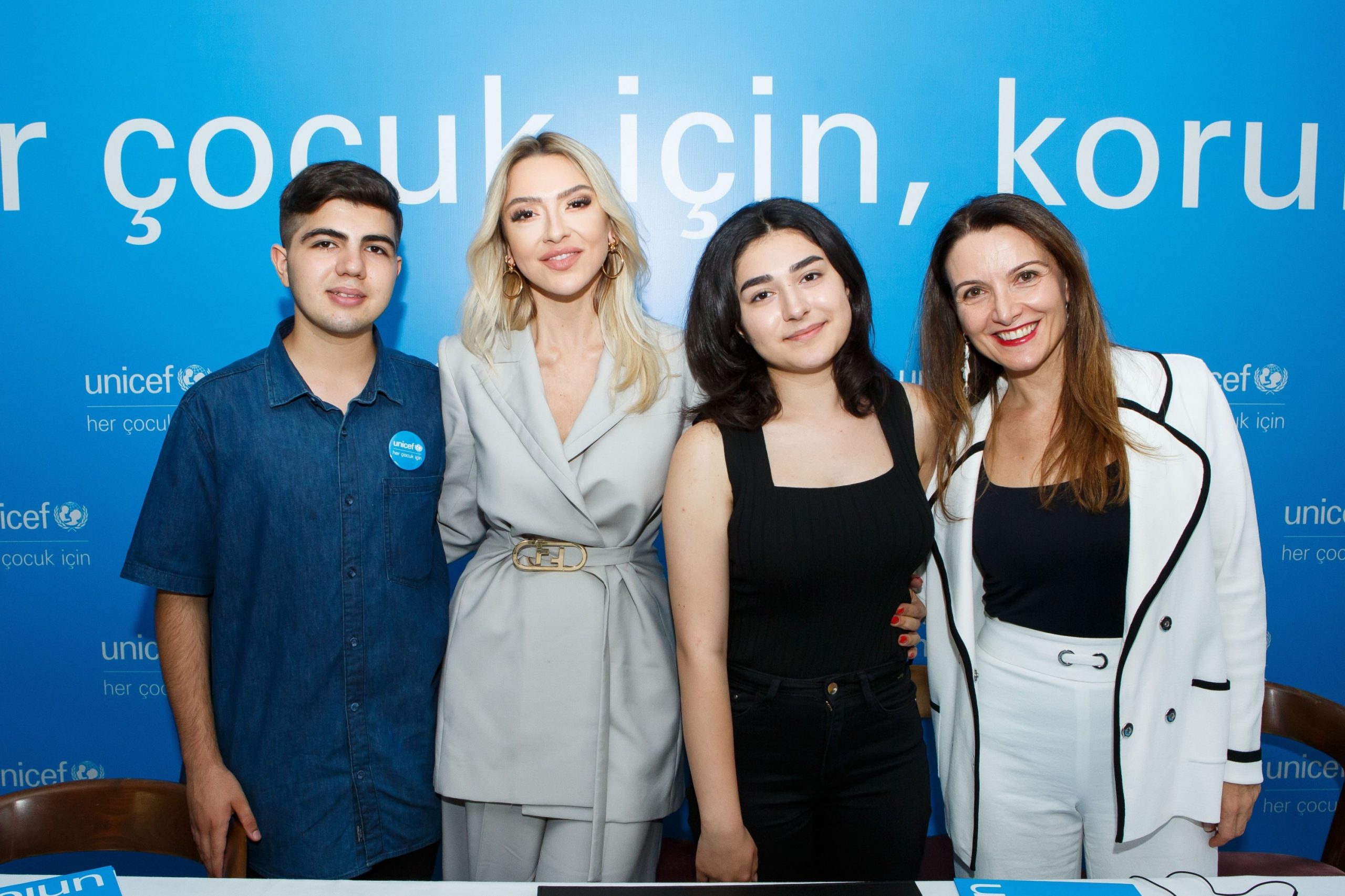 UNICEF Türkiye appointed Hadise to be their newest Child Rights Advocate